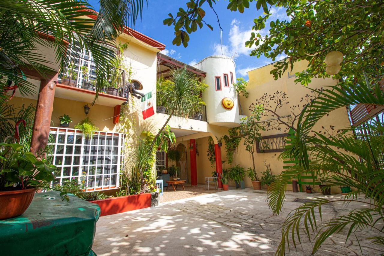 Hotel La Casa Del Almendro Playa del Carmen Zewnętrze zdjęcie