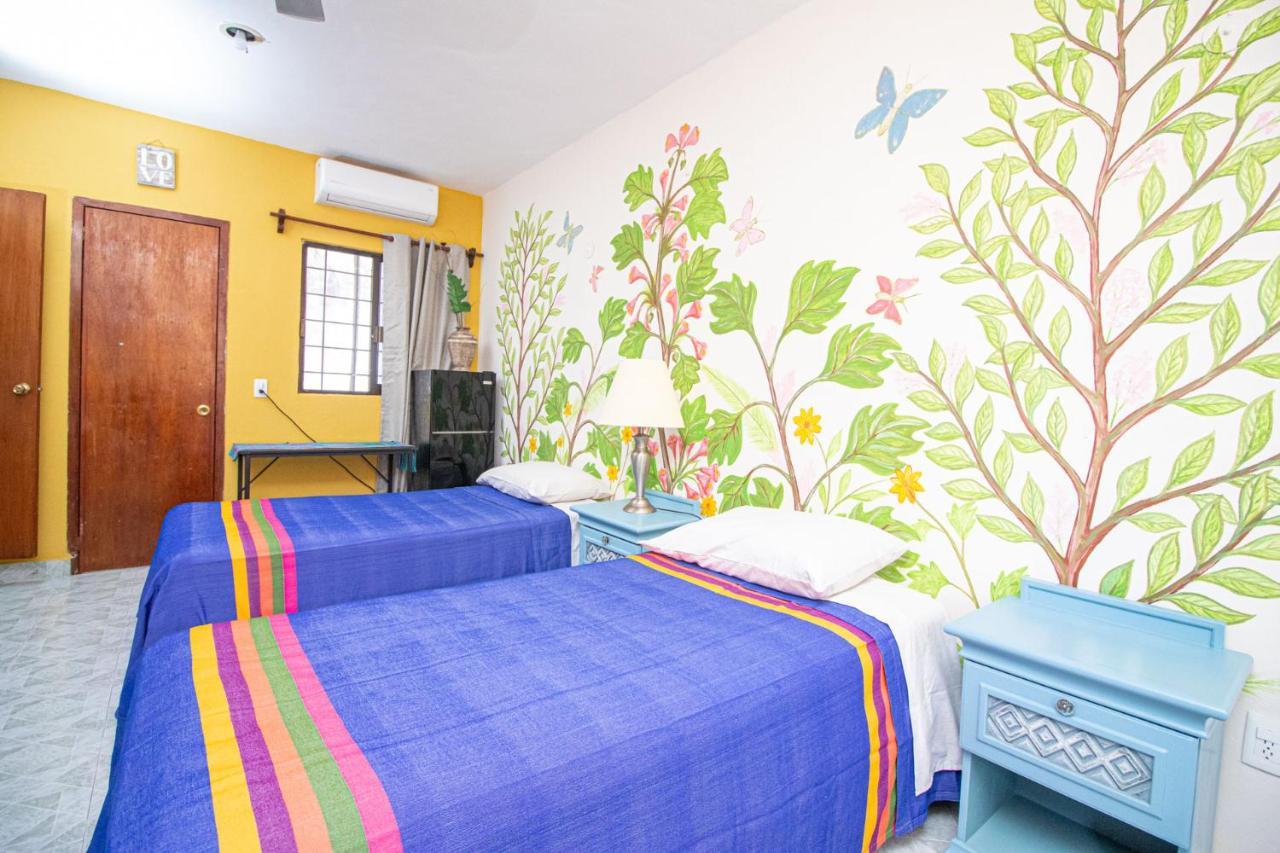 Hotel La Casa Del Almendro Playa del Carmen Zewnętrze zdjęcie