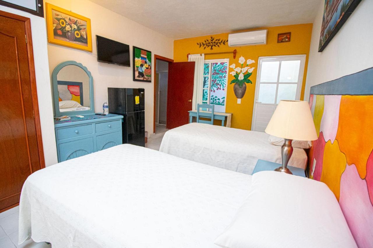 Hotel La Casa Del Almendro Playa del Carmen Zewnętrze zdjęcie